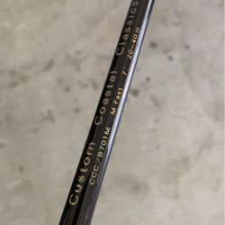 Custom Coastal Classic Conventional Fishing Rod 