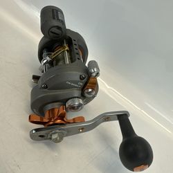 Okuma CW-203DLX Cold Water Star Drag Line Counter 5.1:1 Fishing Reel, Right Hand