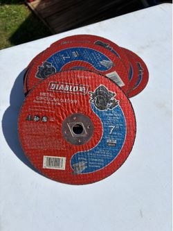 23x Diablo 7” cut offs