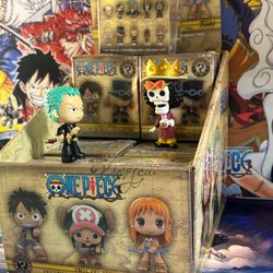 Various “One Piece” Character Figurines 