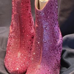 Hot Pink Cowgirl Boots