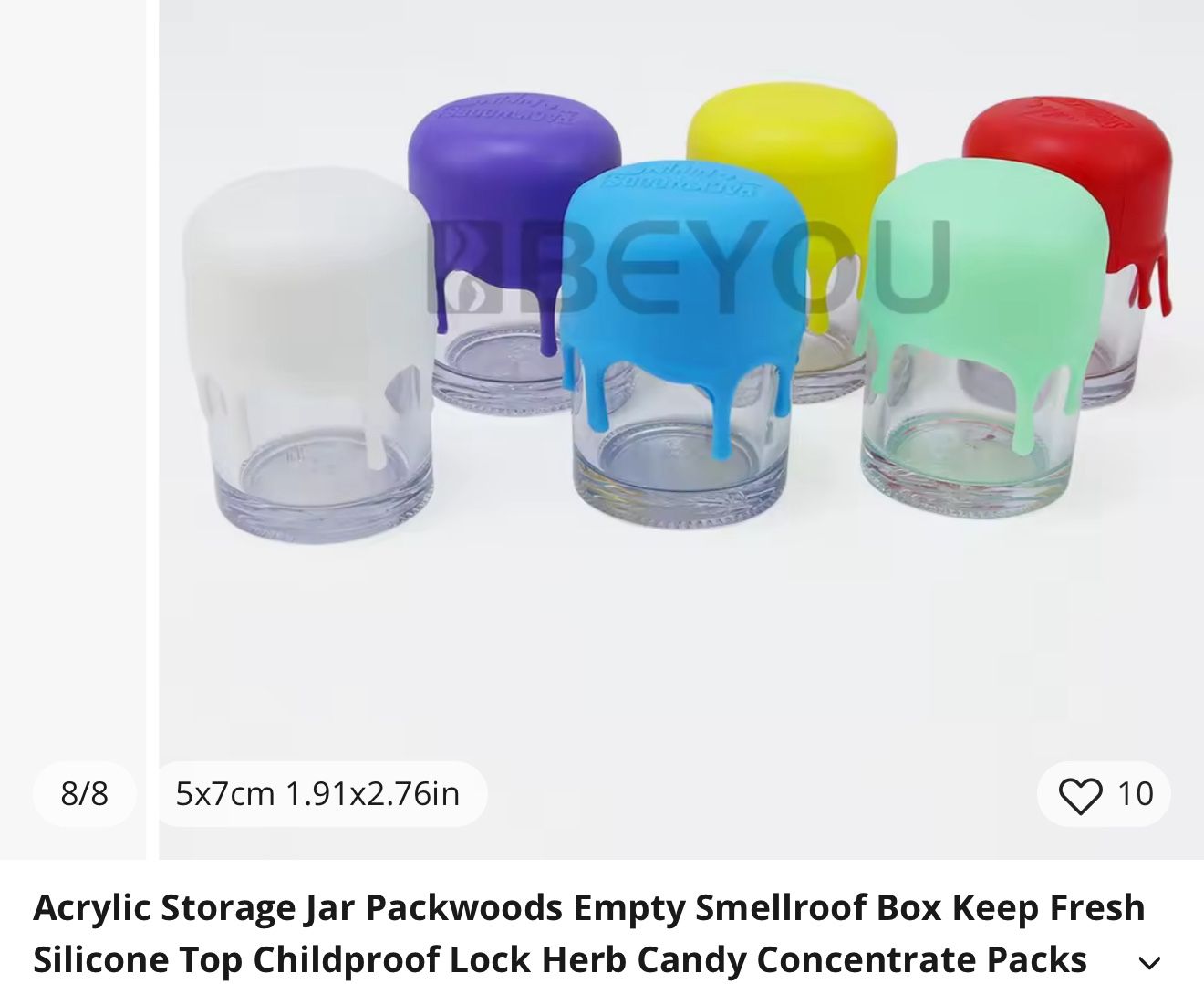 Acrylic Jars