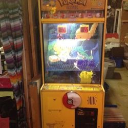 ⚡ RARE 2001 Official Pokémon Catch Arcade Machine - Sammy USA ⚡