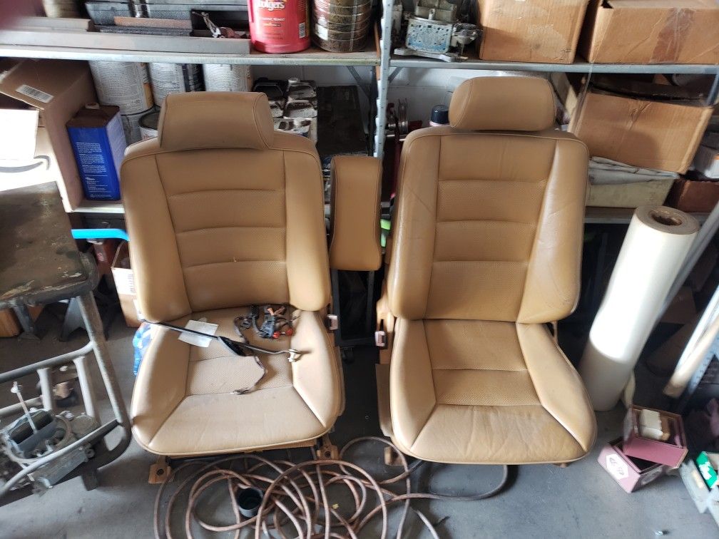 Leather Seats From A Mercedes-Benz