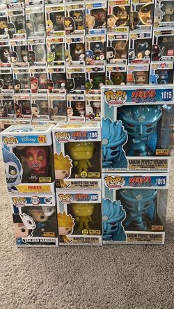 Naruto And Disney Funko Pops