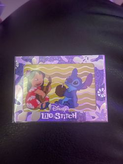 Disney Lilo and stitch 3-D card