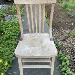 Antique Solid Wood Chair