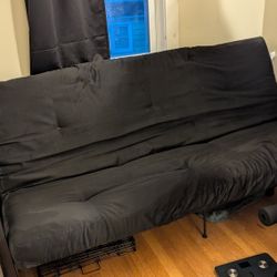 Black futon