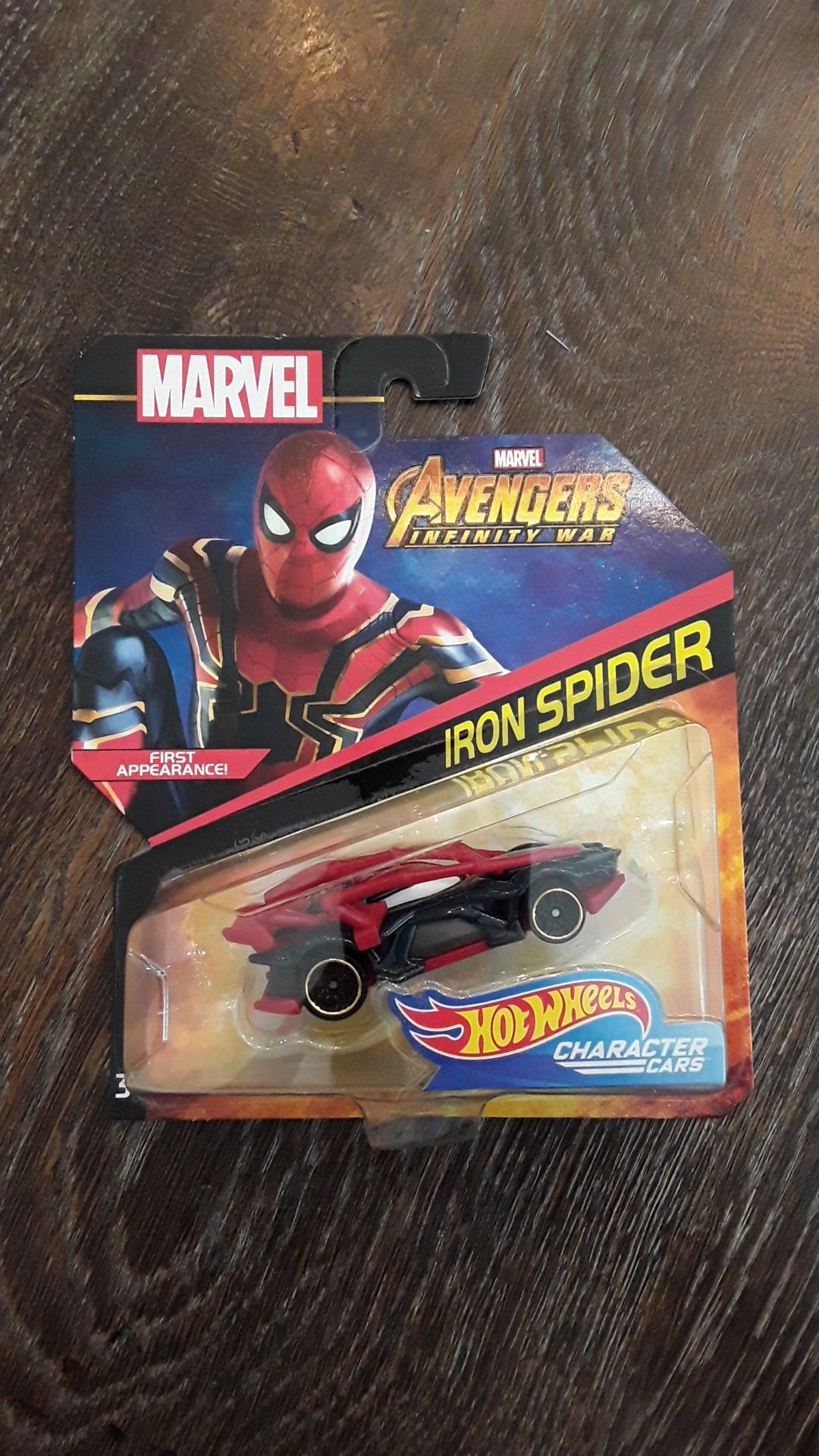 Marvel Avengers Iron Spider Hot Wheels Car