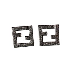 Double F Earrings Newest Fashion Design Trend 