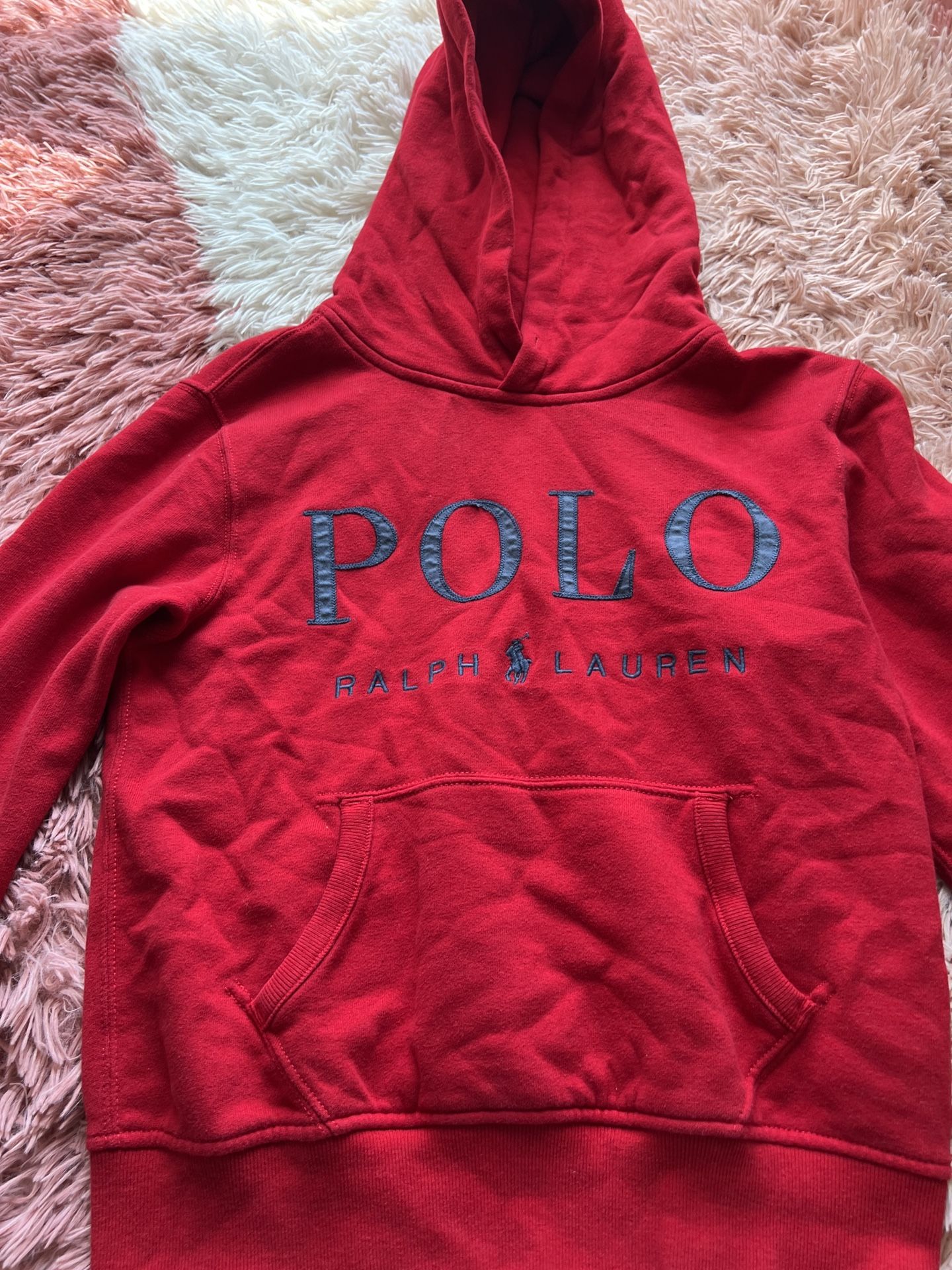 Red Polo Hoodie