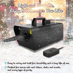 1byone 650W Snow Machine Wired Remote Control Great Machine for Kids, Parties, P