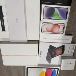 Apple Product Boxes