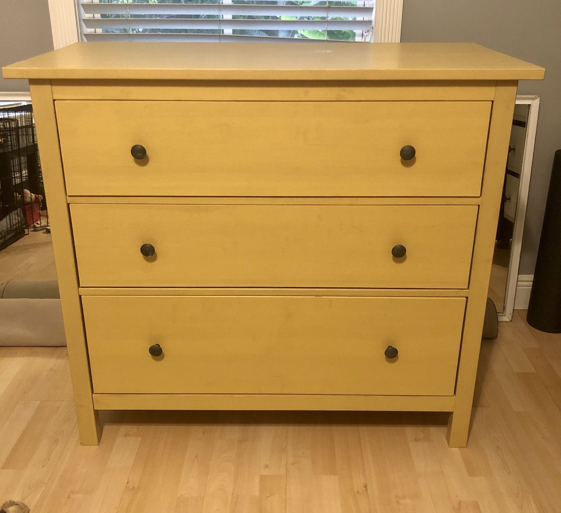 IKEA Yellow HEMNES Chest of Drawers DRESSER