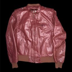 Vintage 70s Berman’s Leather Bomber Jacket 