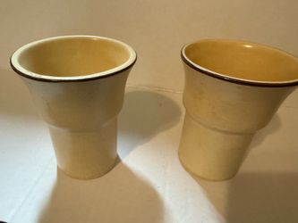 Set Of  pf 2 Pfaltzgraff USA YORKTOWNE China Mug Inserts 4 3/8