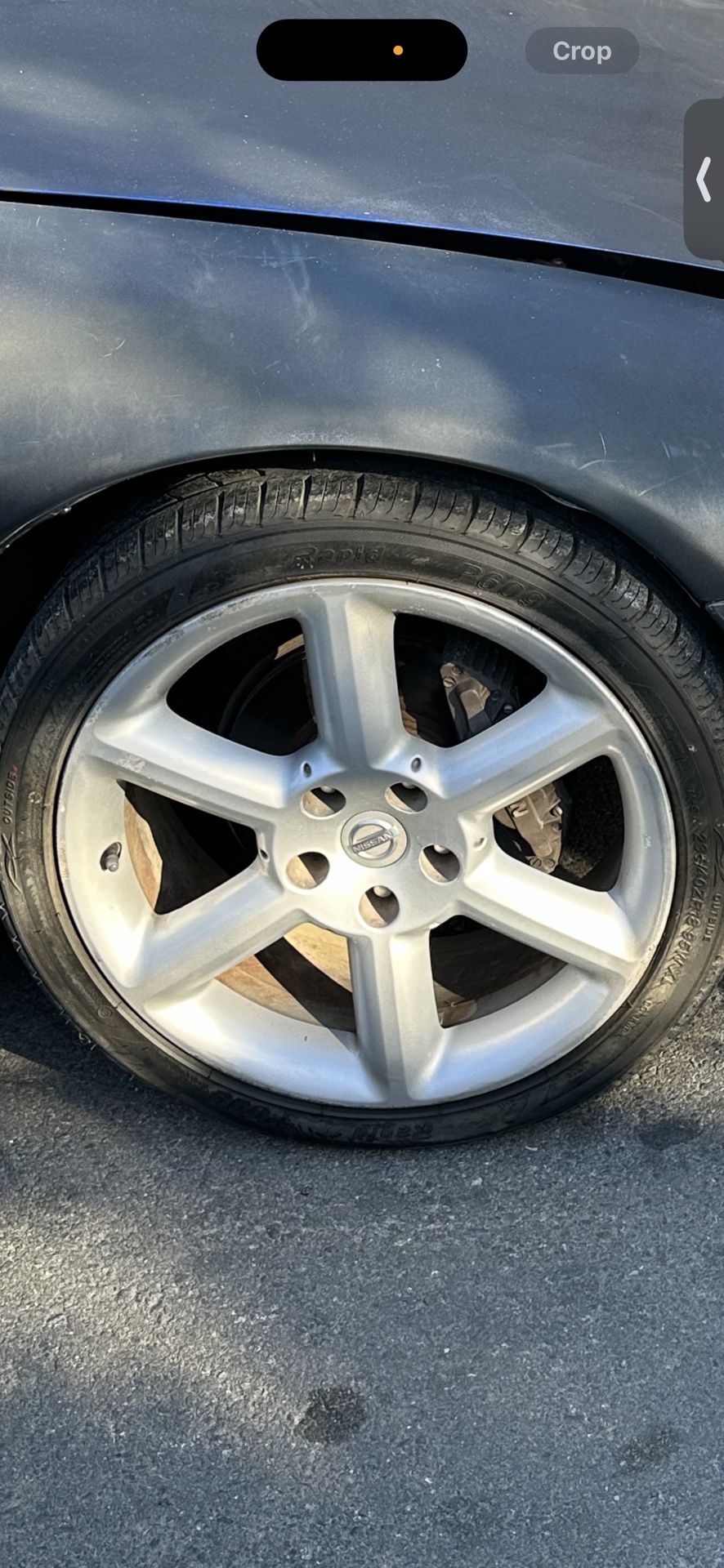 Nissan 350z stock rims