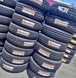 LT265/75/16 Arroyo Tires nueva con 60.0”0 millas de garantía