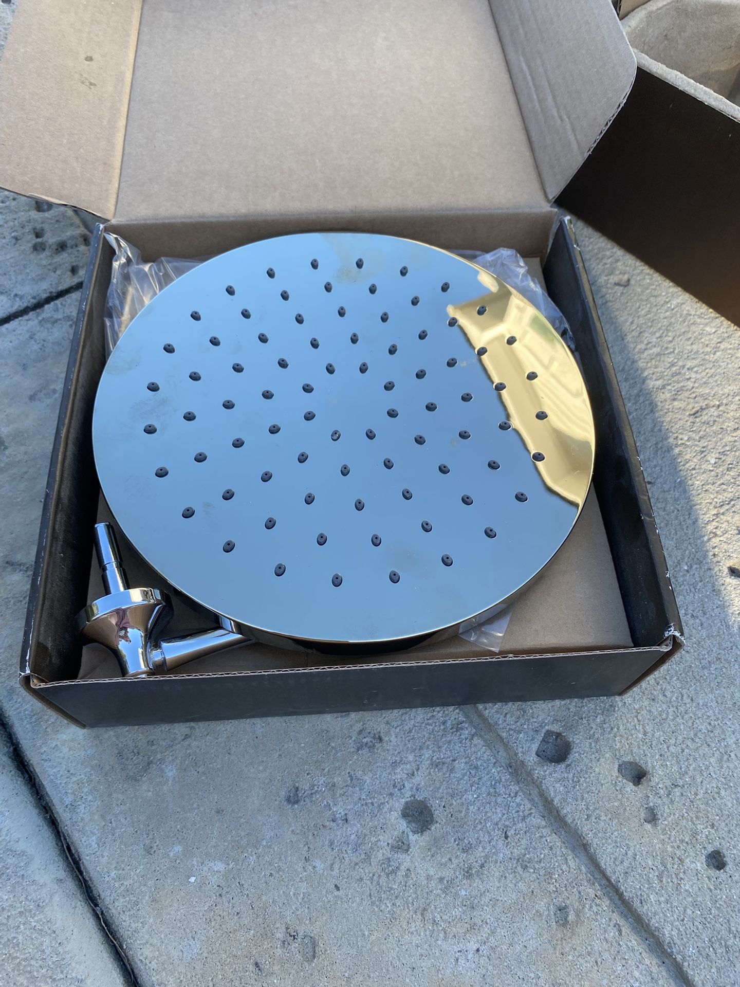 Chrome/nickel Rainhead Shower head & Shower Handle/valve