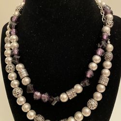 Premier Design “Delilah” 3 Necklaces In One New