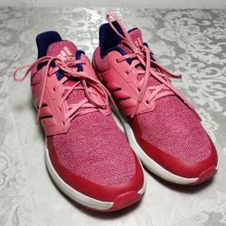 Adidas RapidaRun K Low Top Lace-Up Running Shoes for Girls SIZE (4.5) — Used Good Condition