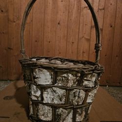 Birch Bark Basket 