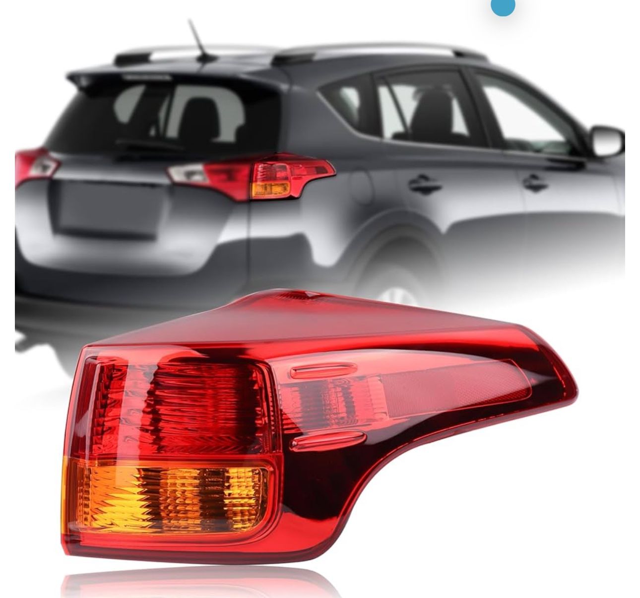 13-15 Toyota RAV4 Tail Light Rear Right