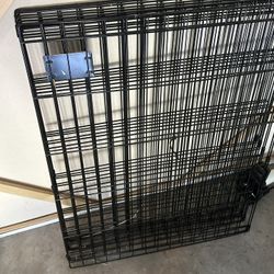 Black E-Coat Pet Exercise Pen 8 Panels Dog Playpen 