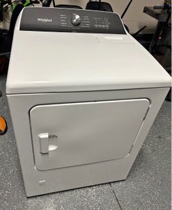 Whirlpool GAS dryer with steam
