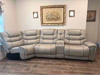Tan Leather Sofa Recliner
