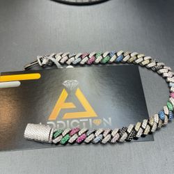 Cuban Moissanite Bracelet 