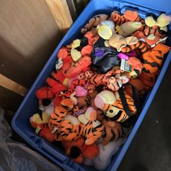 Vintage Disney Stuffed Animals From The 80's And 90's