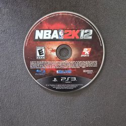 PS3 NBA 2K12 Disc Only