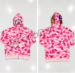 Pink ape Sweater Camo Large