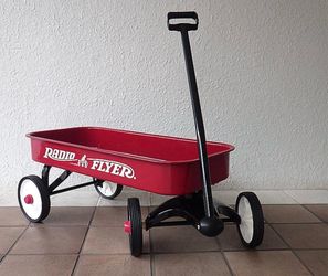 new in box radio flyer red wagon