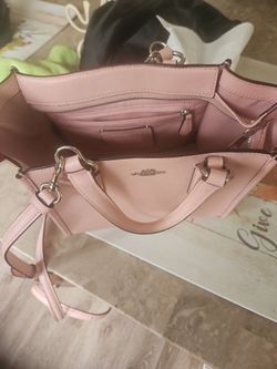 Coach pink purse