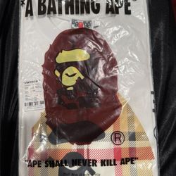 Bathing Ape Burberry Shirt