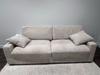 Aspen Beige 86 inch Sofa