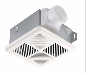 Bathroom Fan, 70 CFM, 2.0 Sone, 3-Inch Duct