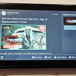 🎮 Nintendo Switch (HAC-001(-01) Model) + Mario Kart 8 Deluxe + Super Mario Bros. U Deluxe – $280
