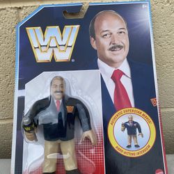 WWE Retro : Mean Gene Oakerlund Action Figure 