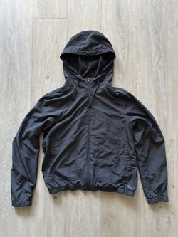 Black volcom hoodie