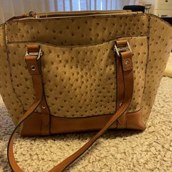 Brown/Beige Handbag