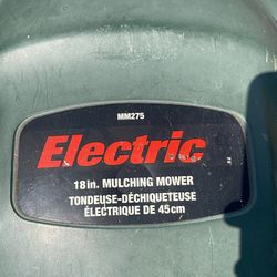 Electric Mower 