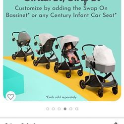 Century™ Swap On™ Modular Stroller, Splash


