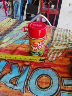 Vintage Hot Wheels Thermos 1969 Good Condition