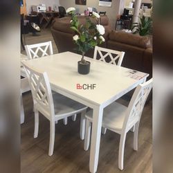5 Piece Dining Table Set  - Limited Time Offer 