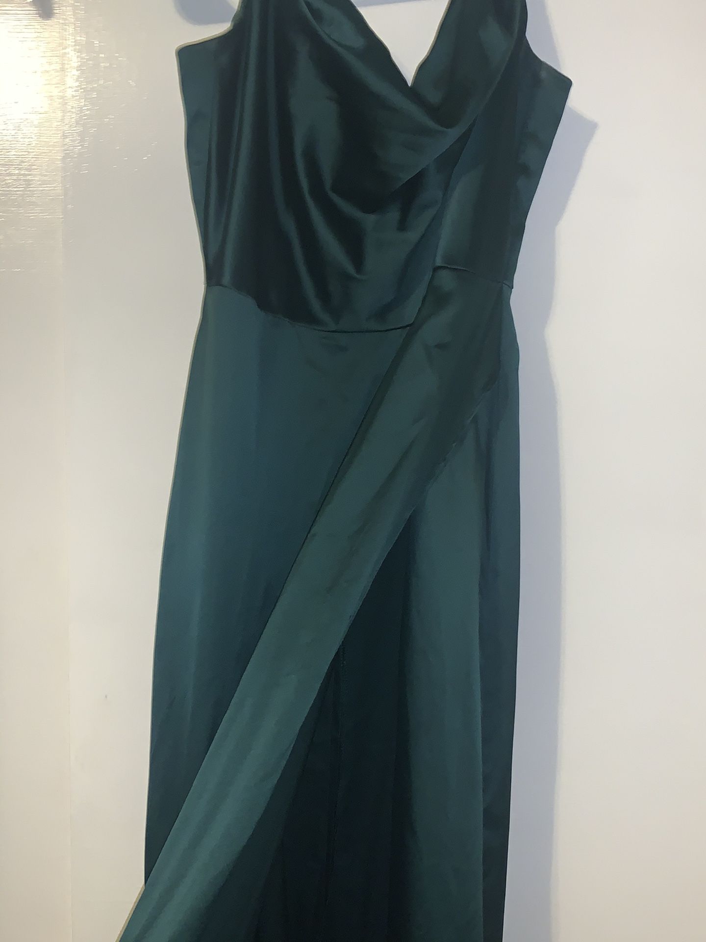 Green party dress