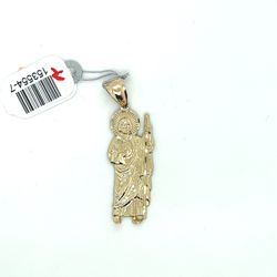 14kt Gold San Judas Pendant 2.30grams 153554 7
