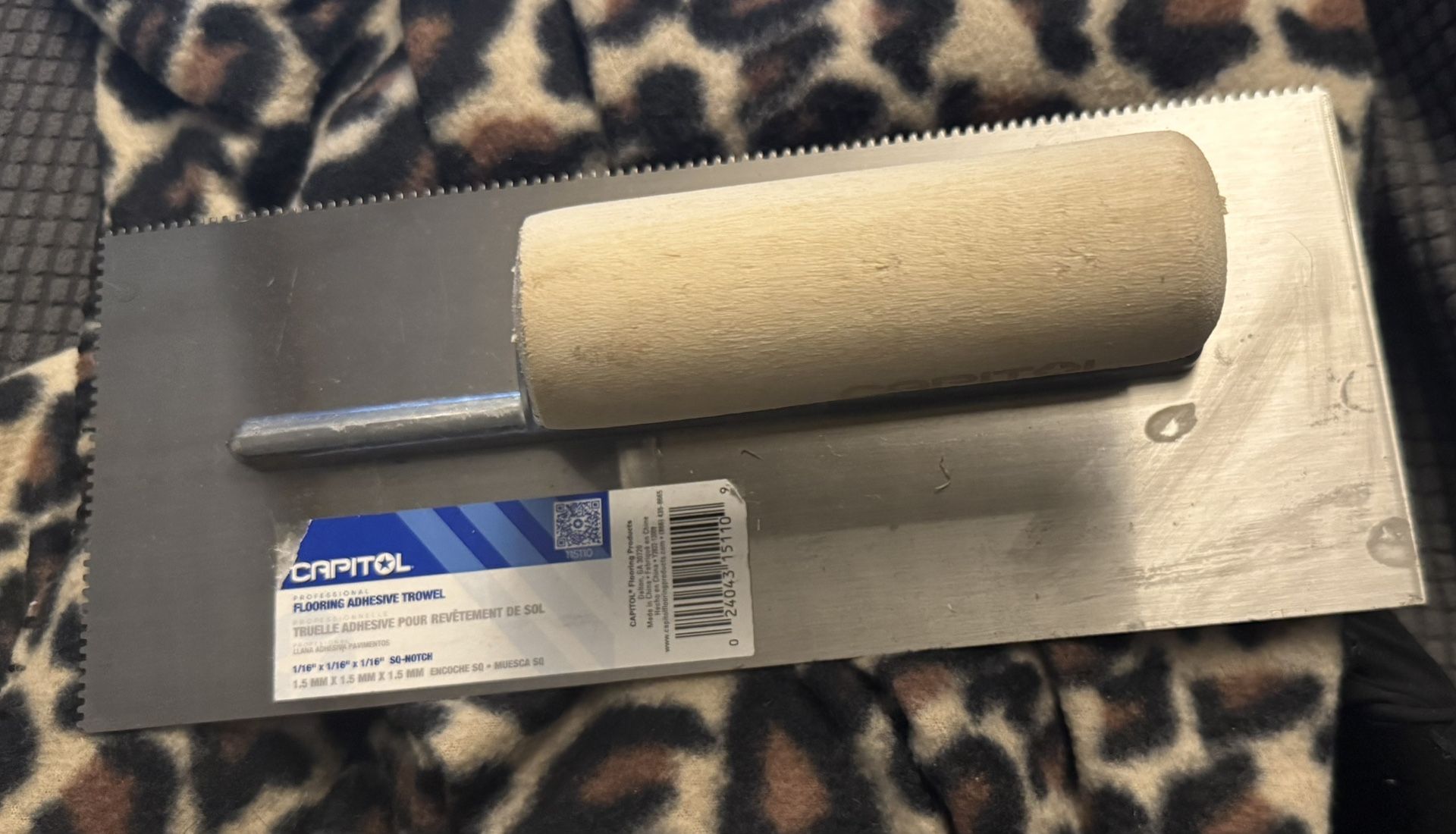 Flooring Adhesive Trowel